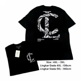 Kaos Super jumbo Big Size 4XL 5XL