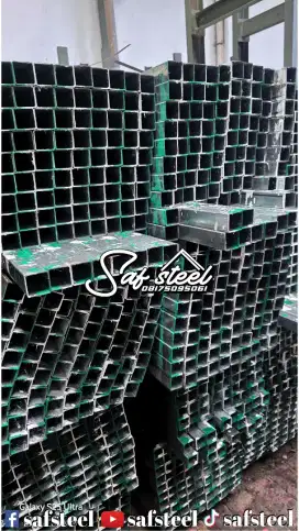 Hollow Kotak Galvanis Buat Kanopi , Pagar Rumah , Dll Bisa Cod