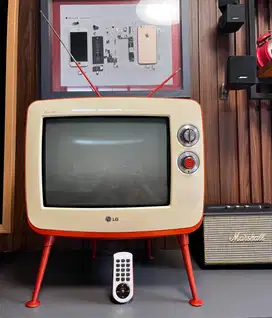 Televisi Tabung CRT LG Retro Classic Serie1 Type 14SR1AB - Rare