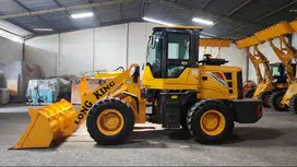 Ready Wheel Loader China Tangguh Sparepart Mudah Kapasitas 1 - 3 Kubik