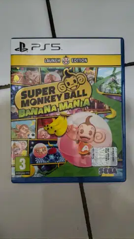 Kaset PS5 SUPER MONKEY BALL BANANA MANIA