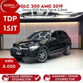 Km 8Rb!!! Mercedes benz GLC200 2019  HITAM  Super Mulus