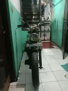Motor custom basic Honda tiger