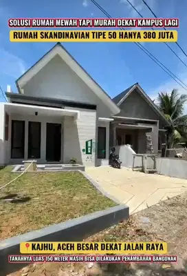 Rmh minimalis siap huni type 55/144.M.gampong kaju dkt kampus unsyiah