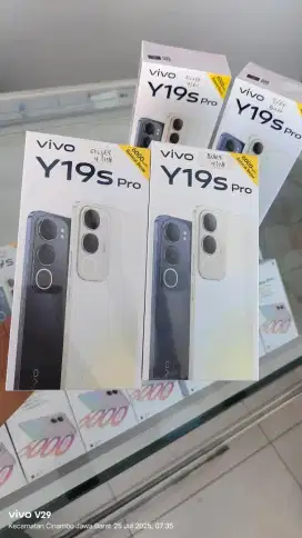VIVO Y19S PRO 4+4/64gb baru segel box original Promo spesial