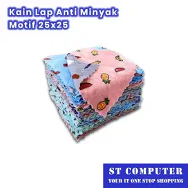 Kain Lap Anti Minyak Motif 25x25