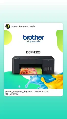 Ready Baru Garansi 1 thn Printer BROTHER DCP T220	 harga Rp 1,950,000