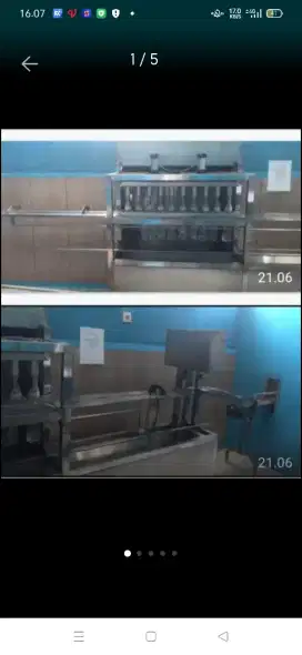 Jual mesin filling bottle