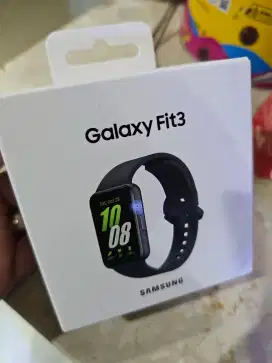 Jam tangan smart watch samsung galaxy fit 3 warna gray baru segel box
