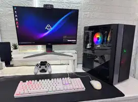 PC RYZEN 5 2600 6CORE 12THREAD VGA RX 5500XT 4GB RAM 16GB SSD 256GB