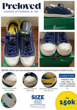 Preloved sepatu league ori