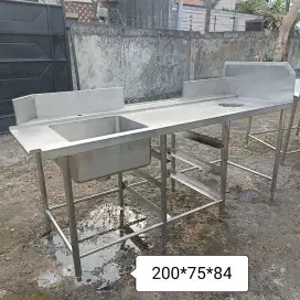 Sink single panjang