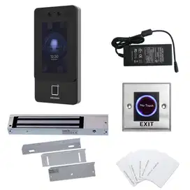 PAKET ACCESS DOOR HIKVISION FACE RECOGNITION ALL IN ONE PEMASANGAN
