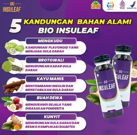 Bio Insuleaf - Herbal Untuk Gejala Kencing Manis