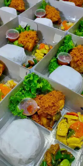 Nasi kotak nasi kuning