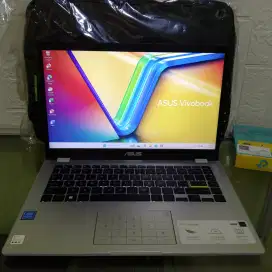 Laptop Asus e410mab n4020 ram 4 gb Ddr4 ssd nvme 500gb keyboard nyala