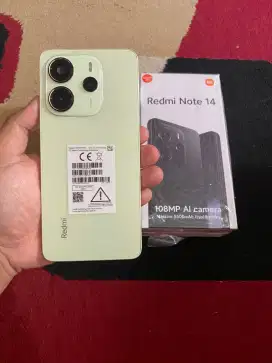 BISMILLAH REDMI NOTE 14 4G 8/128 FULLSET MULUS