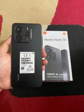 BISMILLAH REDMI NOTE 14 4G 8/128 FULLSET MULUS