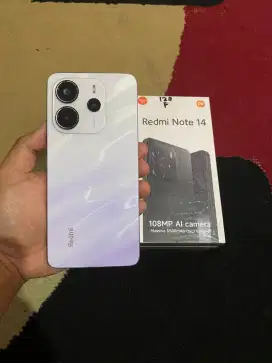 BISMILLAH REDMI NOTE 14 4G 8/128 FULLSET MULUS