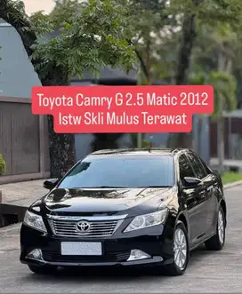 Camry G Matic 2012 pk an 2013 istw skli bandung murah