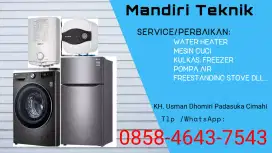Service water heater mesin cuci kulkas AC dll