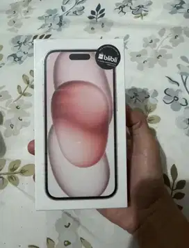 Iphone 15 128gb new resmi BU