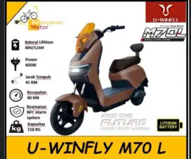 Promo pesta gajian sepeda listrik M70L