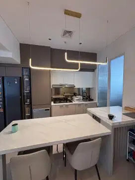 Sudah full furnish cantik Rumah Nara Gading Serpong