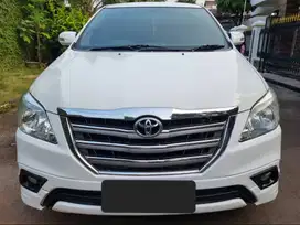 INNOVA G LUXURY BENSIN MATIC 2014 2015 TGN1 PRIBADI KM LOW BODY MULUS