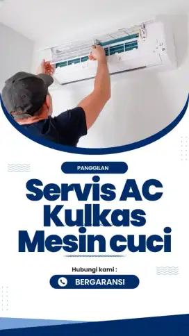 Service/ servis AC Kulkas Mesin cuci Panggilan