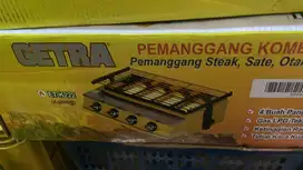 Pemanggang komersil untuk steak sate otak2
