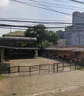 di Jual lahan Ex bengkel lokasi pinggir jalan di kota wisata cibubur