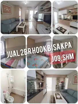 Jual 2BR Hook apartemen Bassura City kondisi Furnished SHM