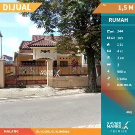 Dijual Rumah Siap Huni Lingkungan Tenang di Bunulrejo Malang