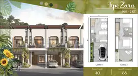 Rumah 2 Lantai Pasadena Spring di PIK 2