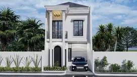 Rumah 2 lantai di Jalan Raya Pahlawan Revolusi Pondok Bambu