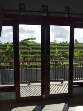di Jual Rumah Minimalis View sawah Singapadu dekat Ubud