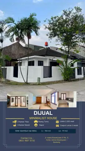 Dijual rumah minimalist SALE