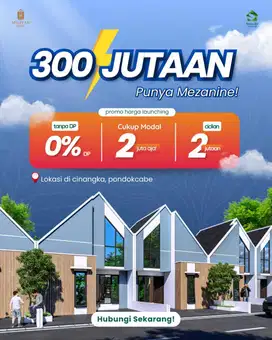 Di jual rumah BNI di cinangka sawangan depok