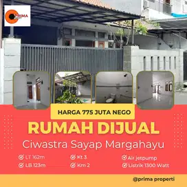 Banting harga Rumah siap huni lt162/126 hrg775jt di margacinta Bandung