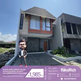 RUMAH BARU MEWAH DALAM PERUMAHAN KEKINIAN DI DALAM RINGROAD JOGJA DEKA