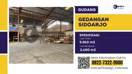 Jual Gudang Gedangan Sidoarjo dekat Tol Juanda - The EdGe