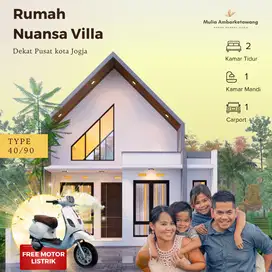 Rumah Dengan Mezzanine Di Gamping Sleman Hanya 500 Jutaan