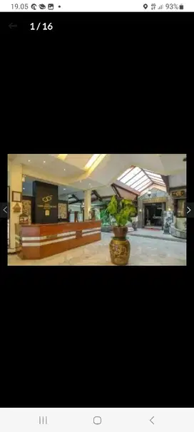jual hotel tengah kota