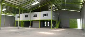 Di sewakan gudang siap pakai rapi dan bersih di lokasi cikupa