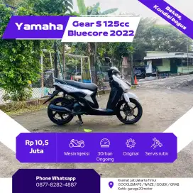 Yamaha All New Gear S 125cc Bluecore Fi Tahun 2022