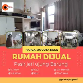 Rumah 2 lantai lt88/100 hrg499jt di ujung Berung Bandung