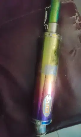 Knalpot . Merk DBS Pelangi