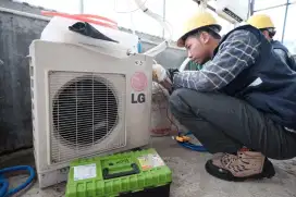 Toko cuci AC & bongkar pasang kulkas mesin cuci dll