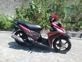 Mio M3 2019 merah plat H pajak panjang